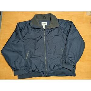 Vintage WearGuard Insulated Work Jacket/coat Men’s Size 3XL - Navy Blue Zip Up